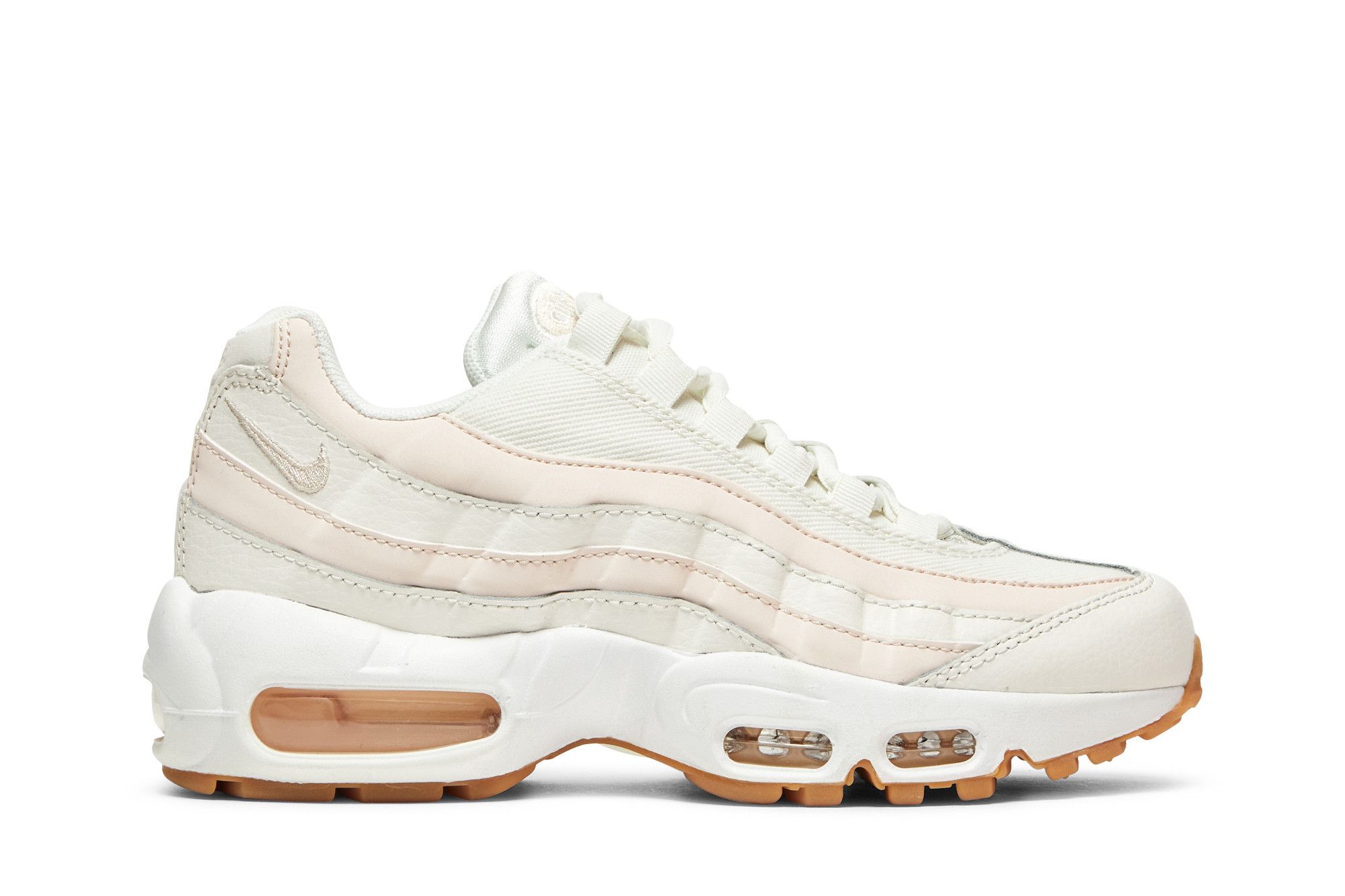 nike air max 95 trainers sail guava ice gum