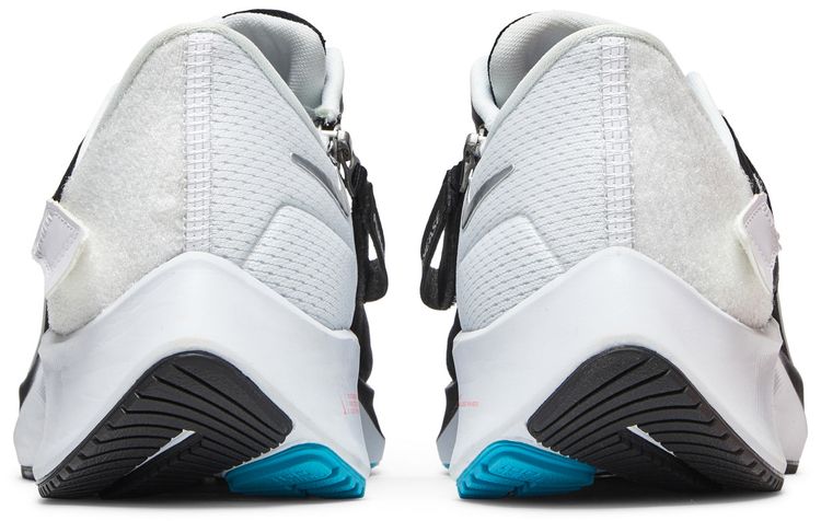 Nike Air Zoom Pegasus 38 FlyEase Black Metallic Silver