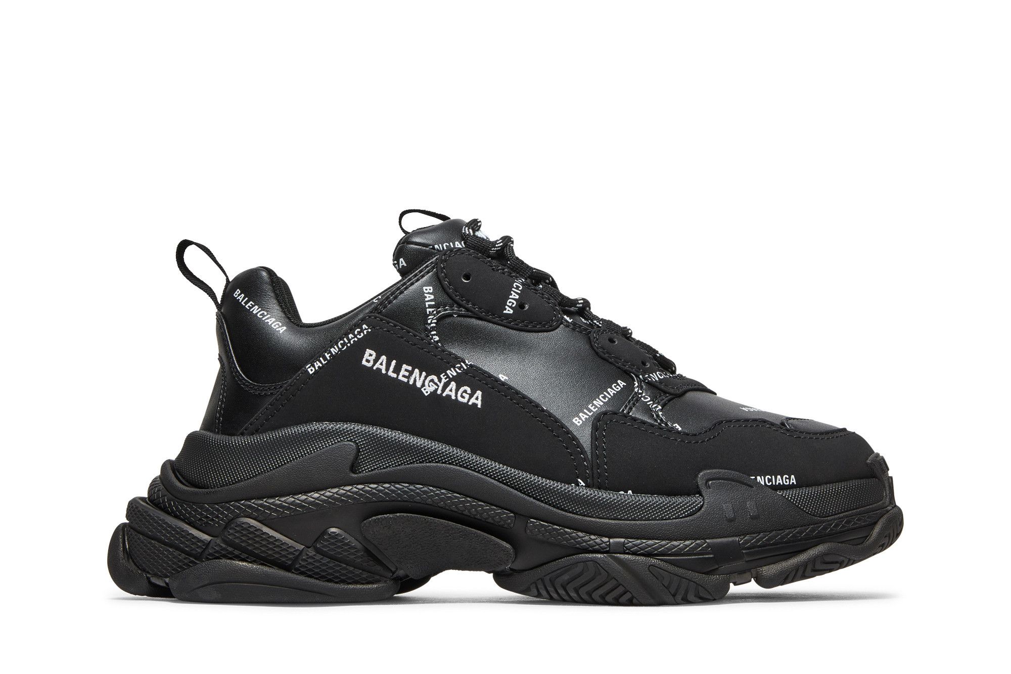 Balenciaga triple s dirty black online
