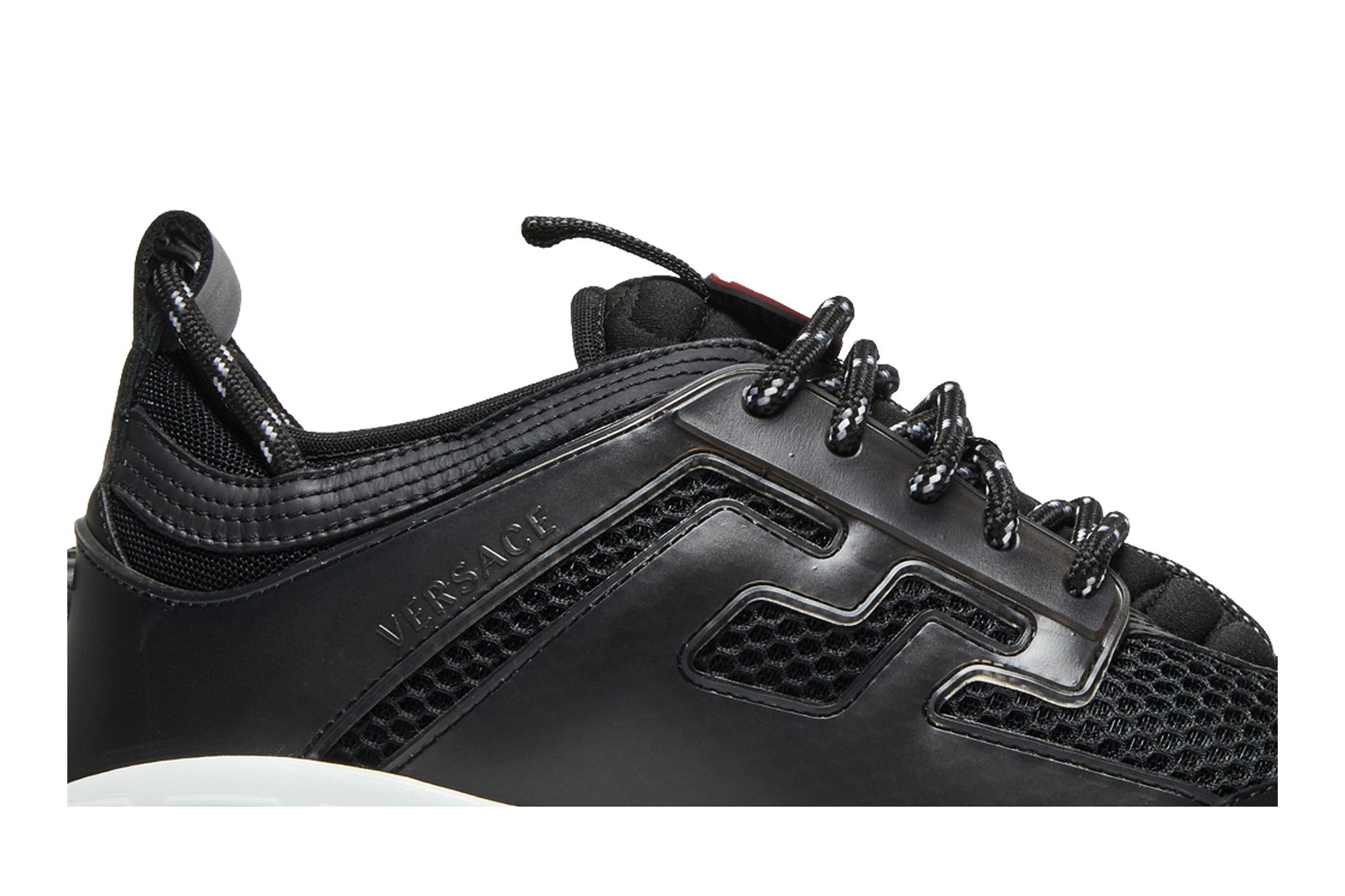 Versace chain reaction shoes black cheap