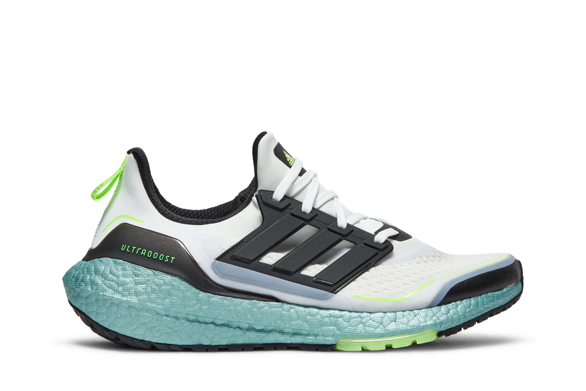 Ultra boost crystal deals white/glow green
