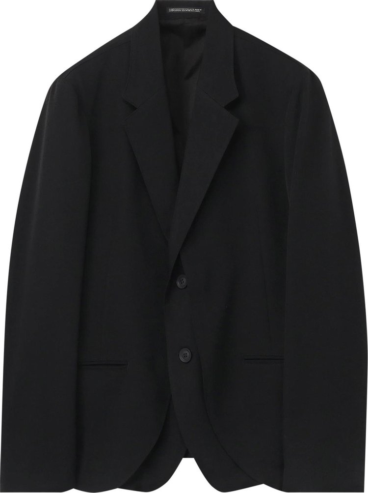 Yohji Yamamoto Pour Homme N-Front Double D-Cloth Jacket 'Black'