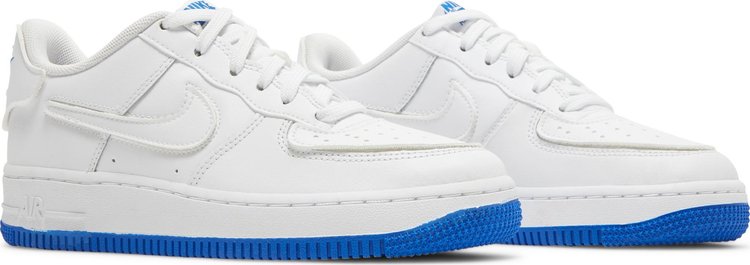 Air Force 11 GS White Royal Blue