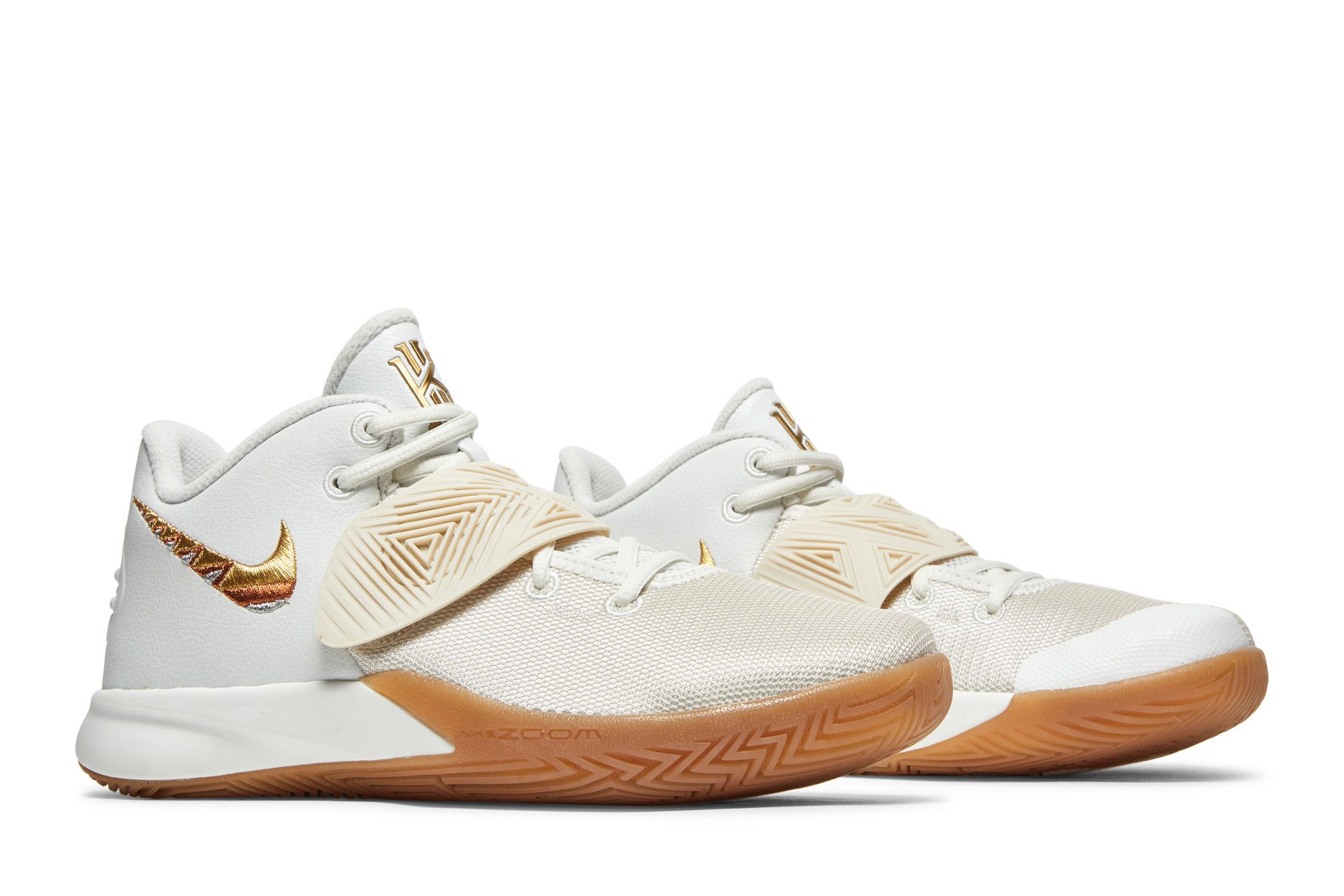 Buy Kyrie Flytrap 3 EP White Metallic Gold CD0191 105 GOAT