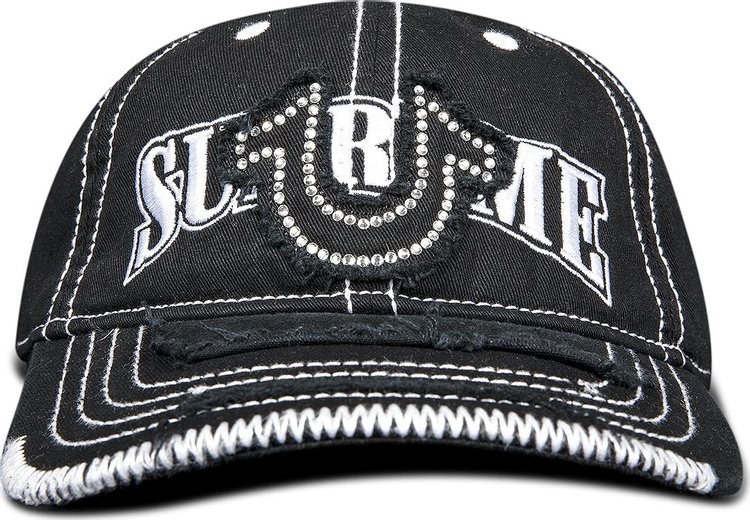 Supreme Black Hats for Men