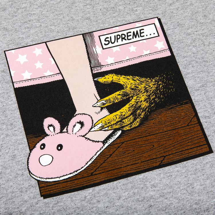 Supreme Bed Tee Heather Grey