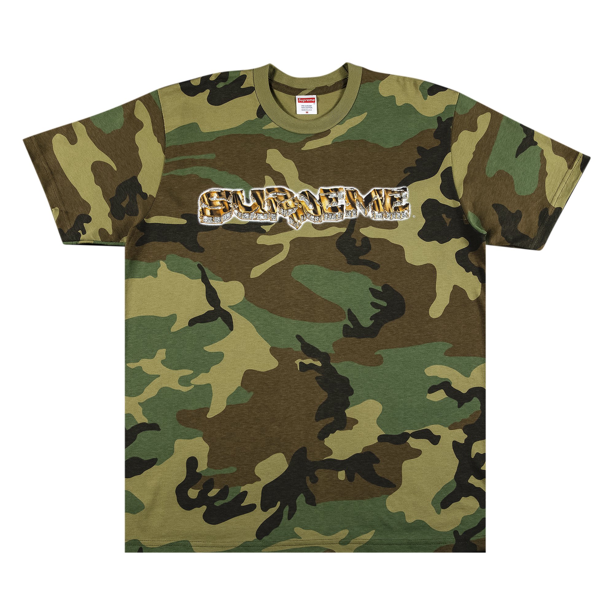 Supreme Diamond Tee 'Woodland Camo'