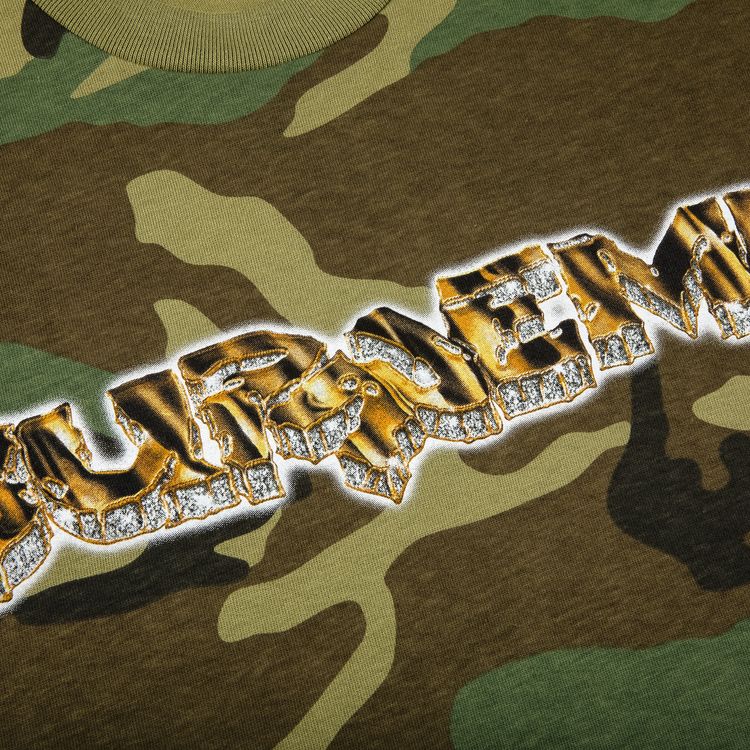 Supreme Diamond Tee Woodland Camo
