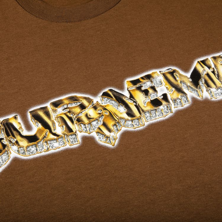 Supreme Diamond Tee Brown