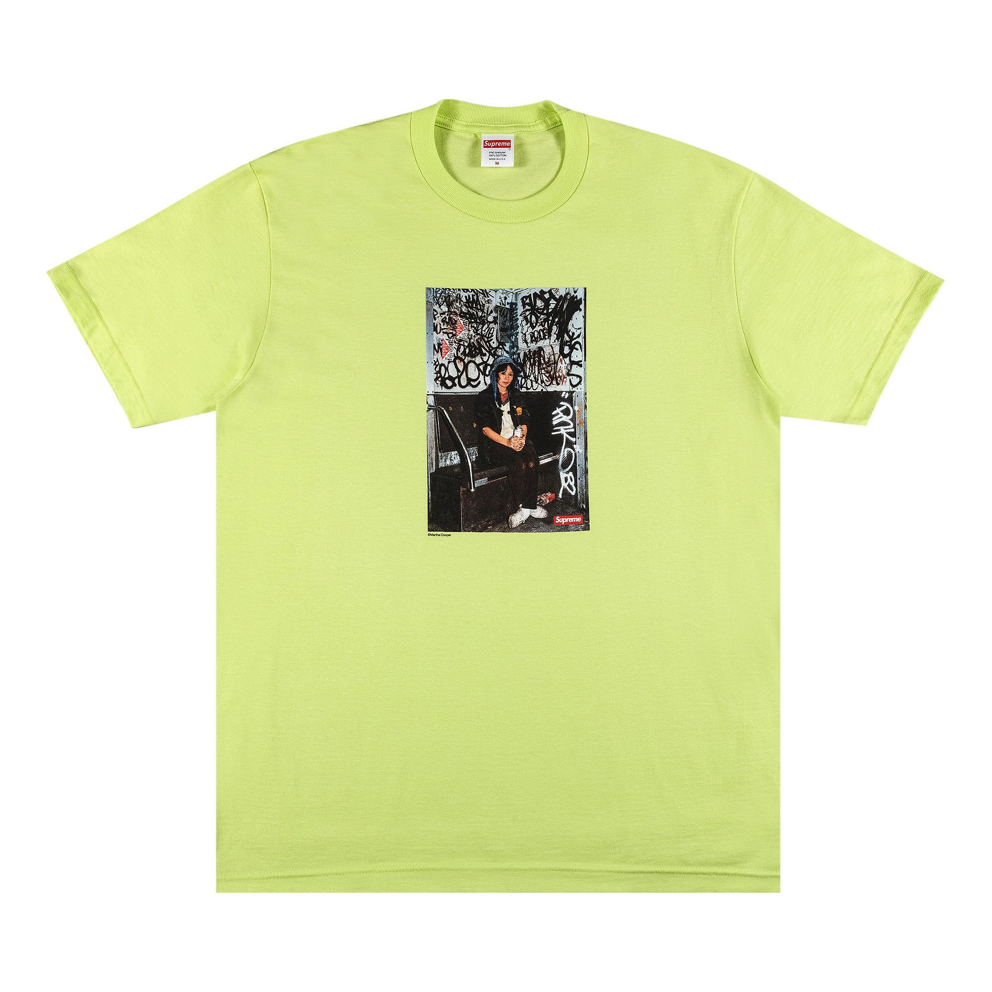 Buy Supreme x Lady Pink Tee 'Neon Green' - FW21T9 NEON GREEN
