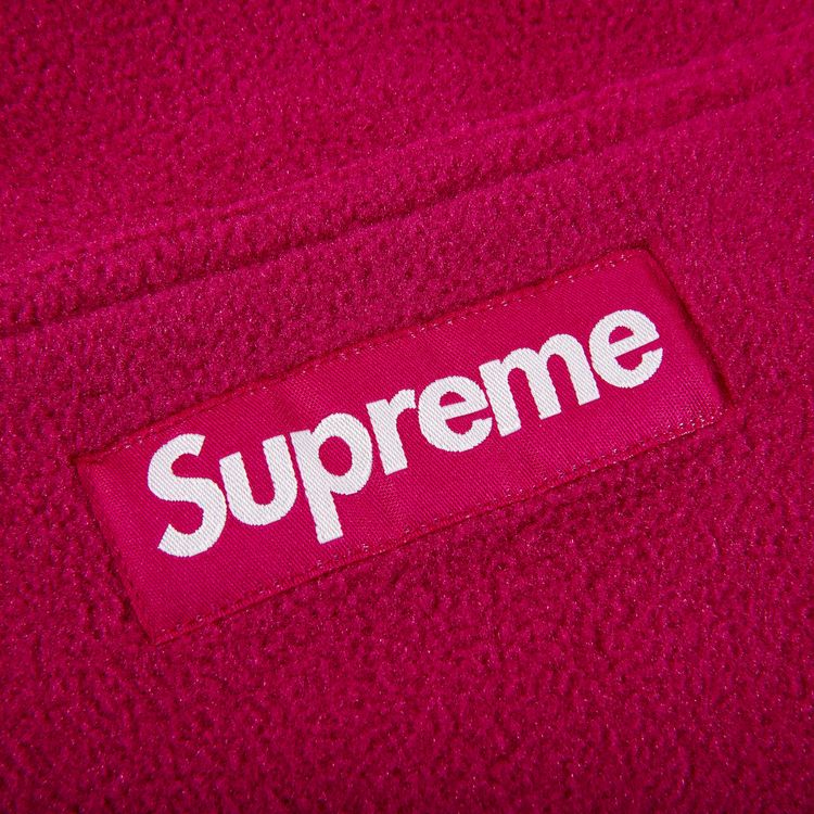 Supreme Polartec Hooded Sweatshirt Magenta