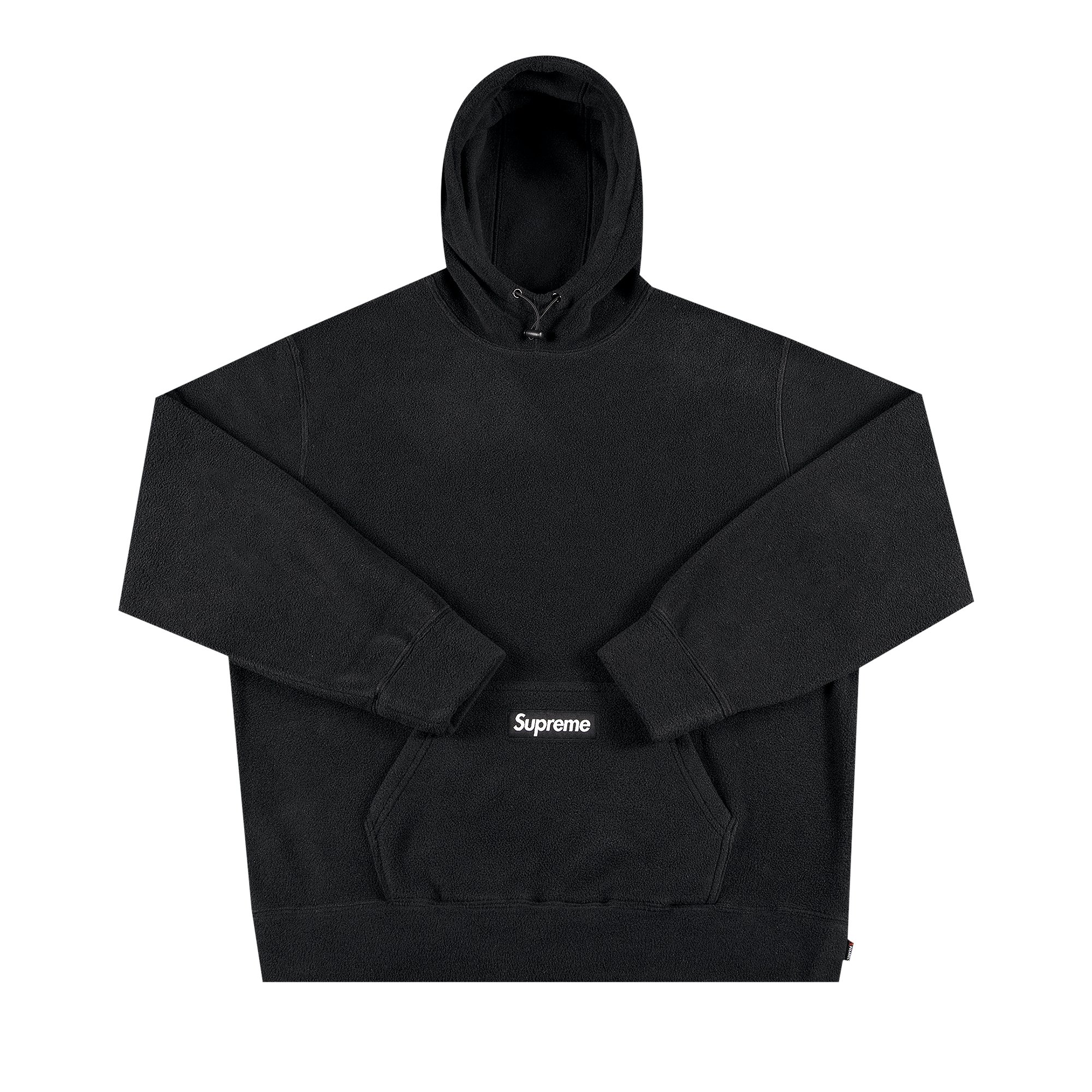 Supreme Polartec Hooded Sweatshirt 'Black'
