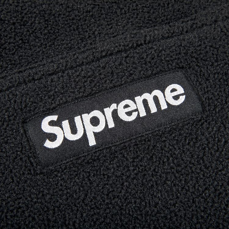 Supreme Polartec Hooded Sweatshirt Black