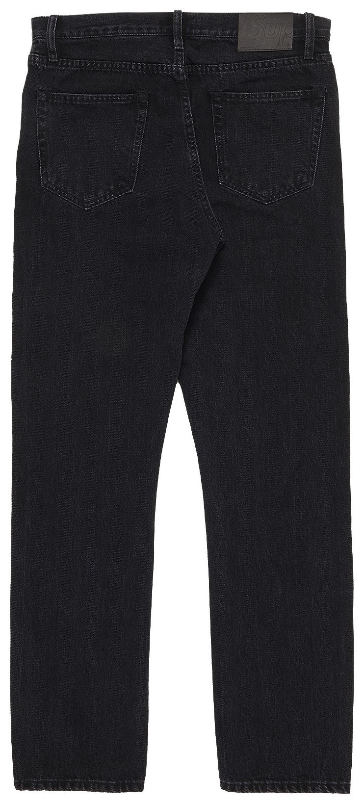 Supreme Stone Washed Black Slim Jean Washed Black