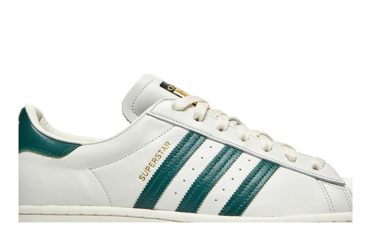 adidas gazelle silver green womens adidas Originals Superstar Trainers - White Collegiate Green main image 0