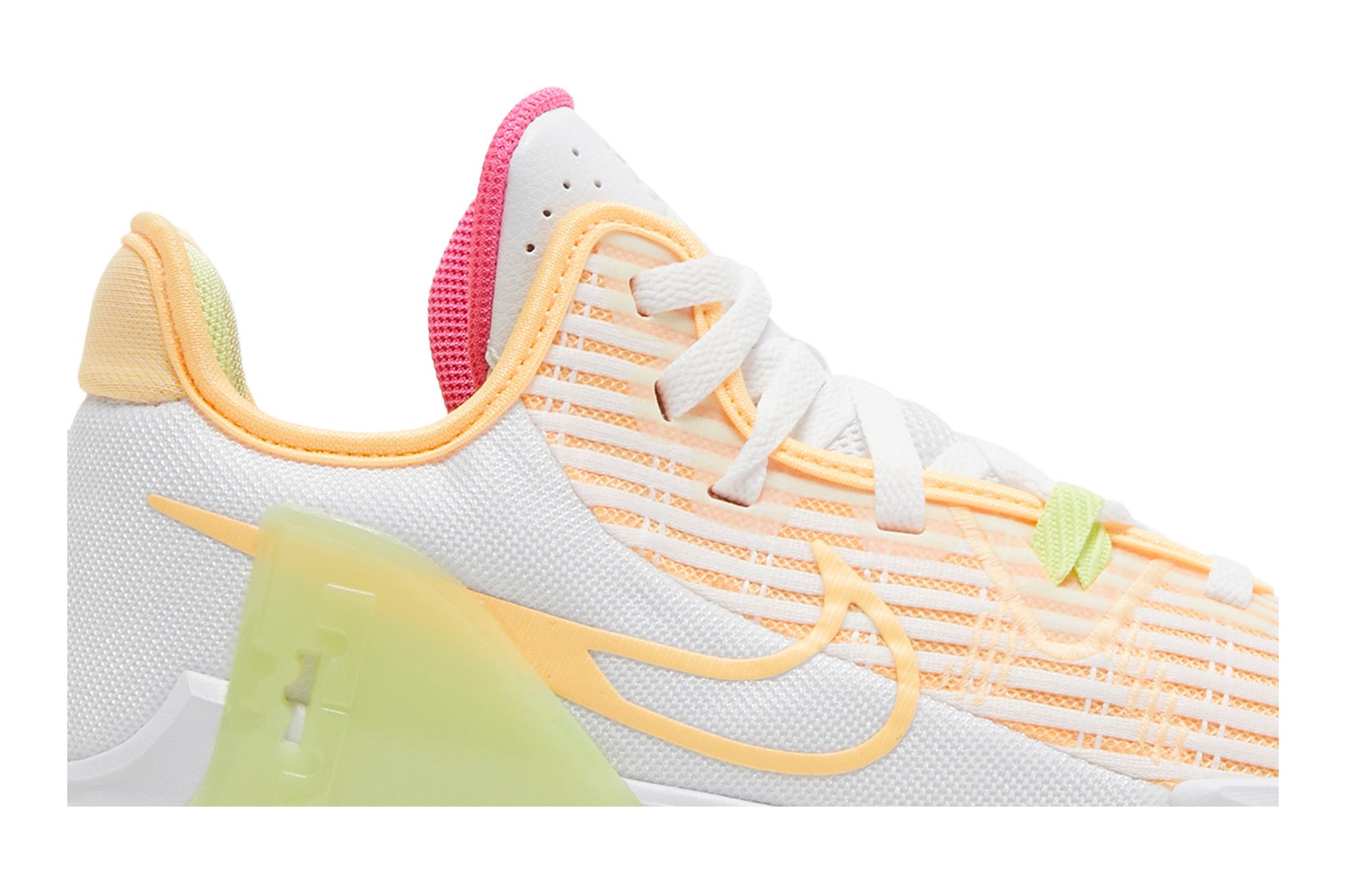 Nike LeBron Witness VI 6 White Melon Tint CZ4052-101 Men's
