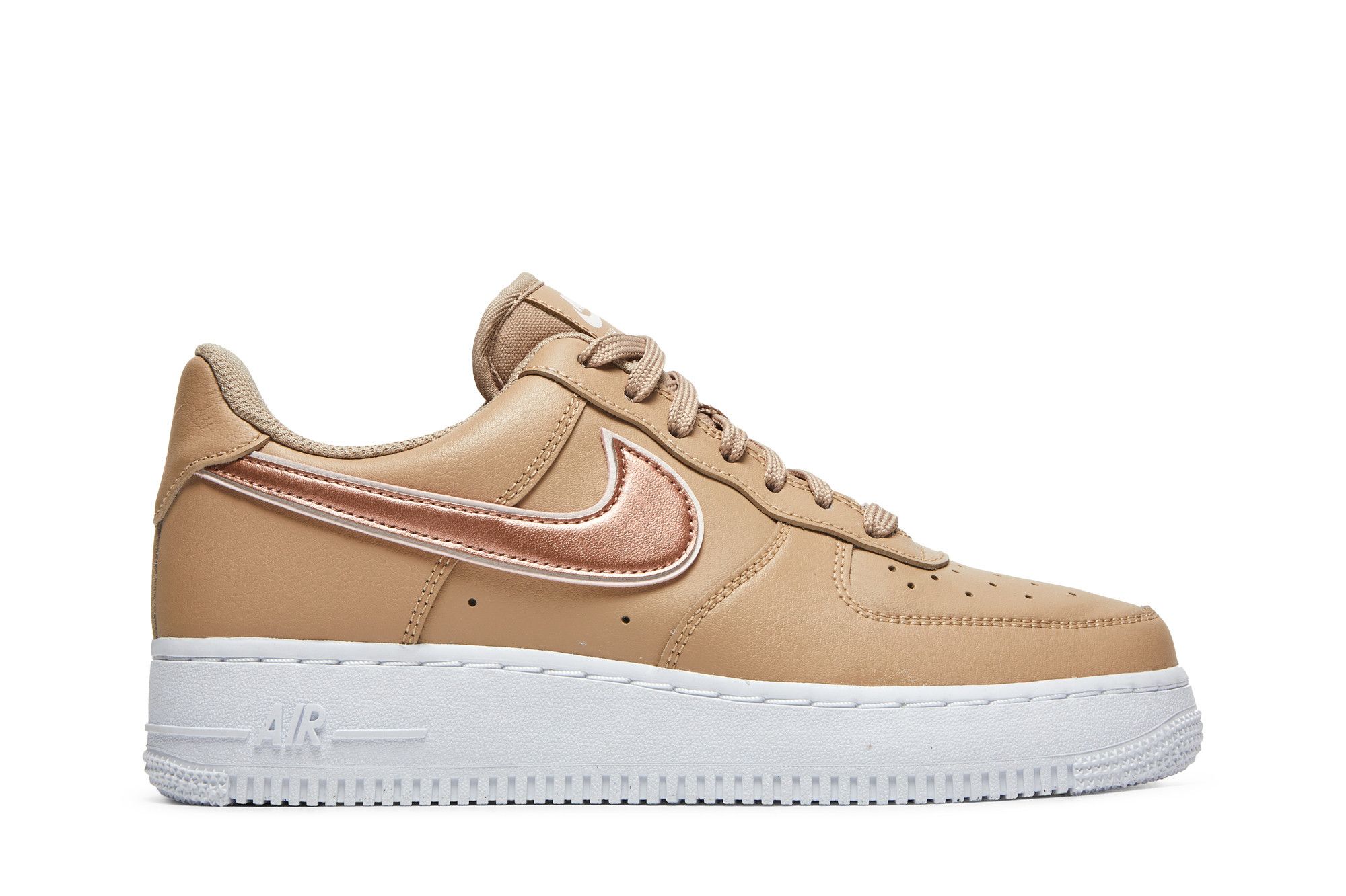 Rose gold nike store air force 1