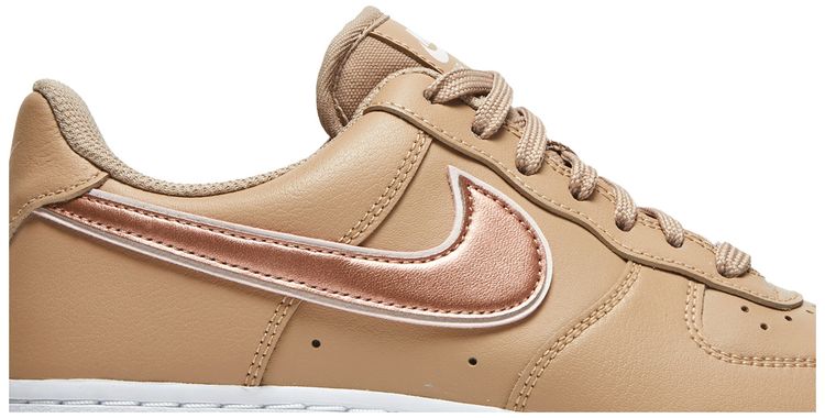 Nike Wmns Air Force 1 07 Essential Hemp Metallic Rose Gold