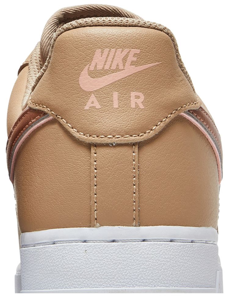 Nike Wmns Air Force 1 07 Essential Hemp Metallic Rose Gold
