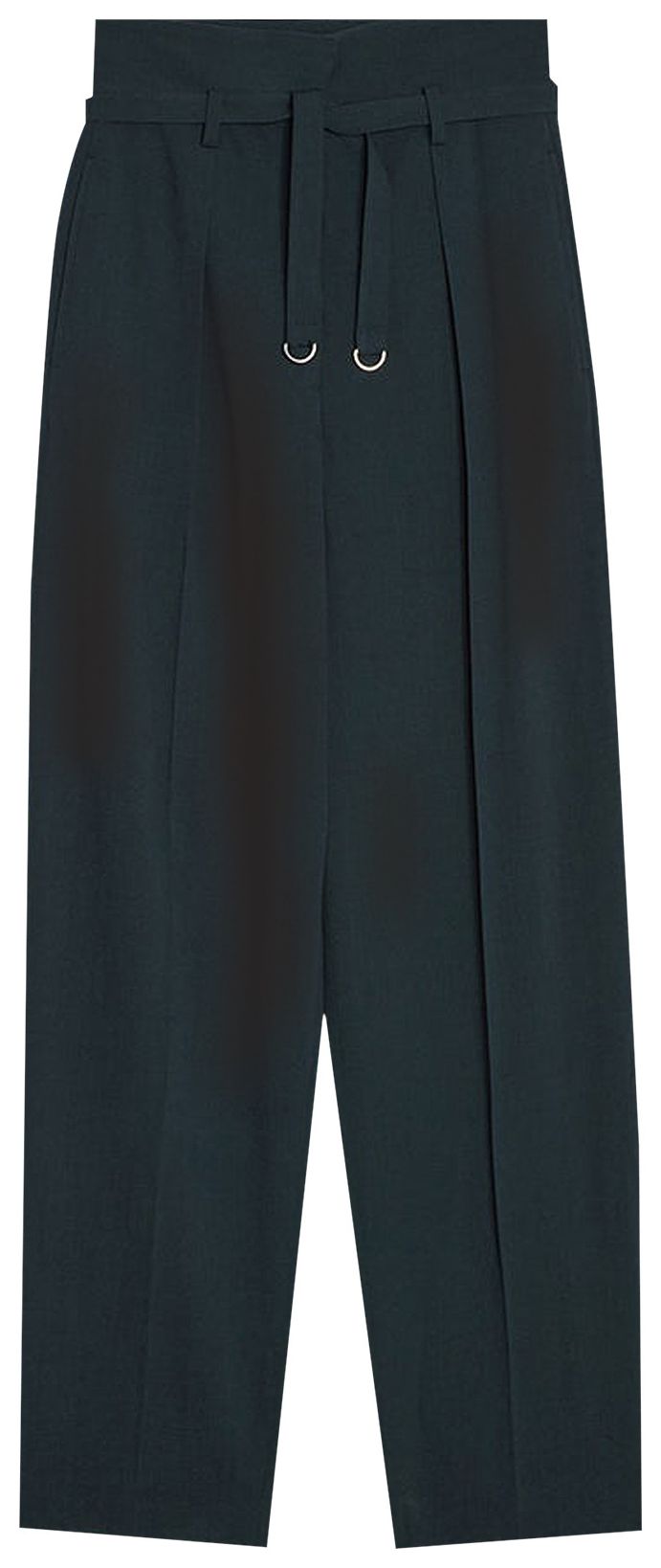 Lemaire High Waisted Pants Midnight Green