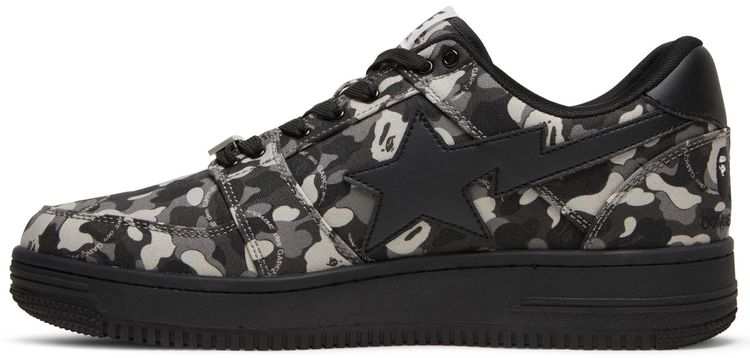 Comme des Garcons x Bapesta Low Black Camo