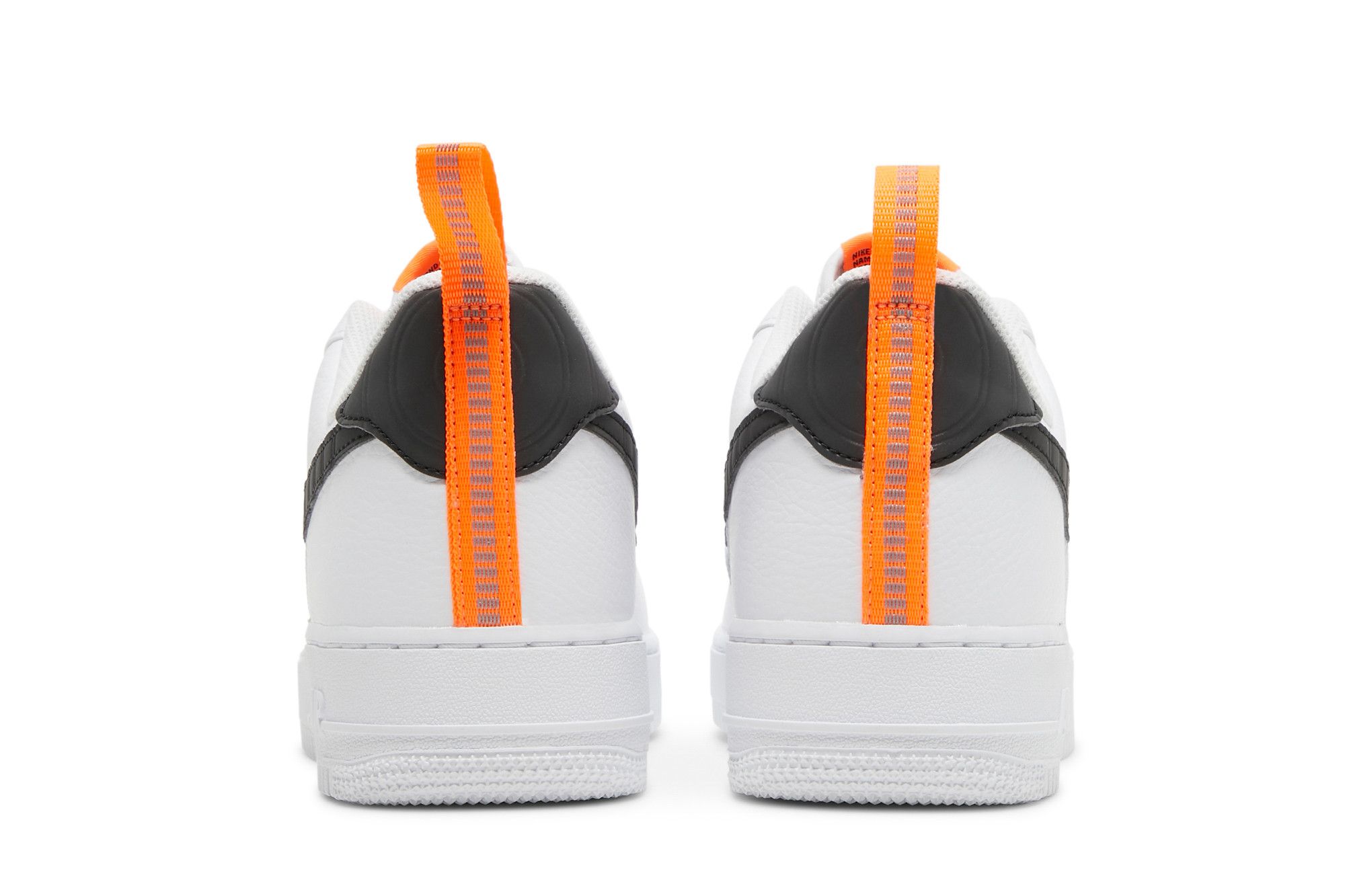 White air force 1 orange tick store