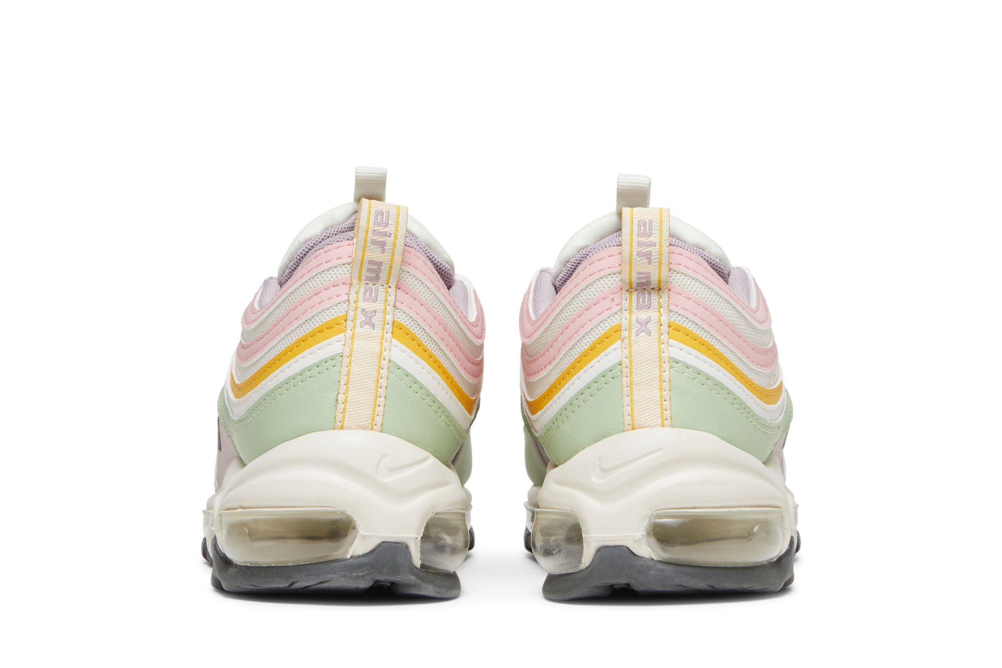 Air max 97 pink white yellow green candy colorful rainbow shoes online