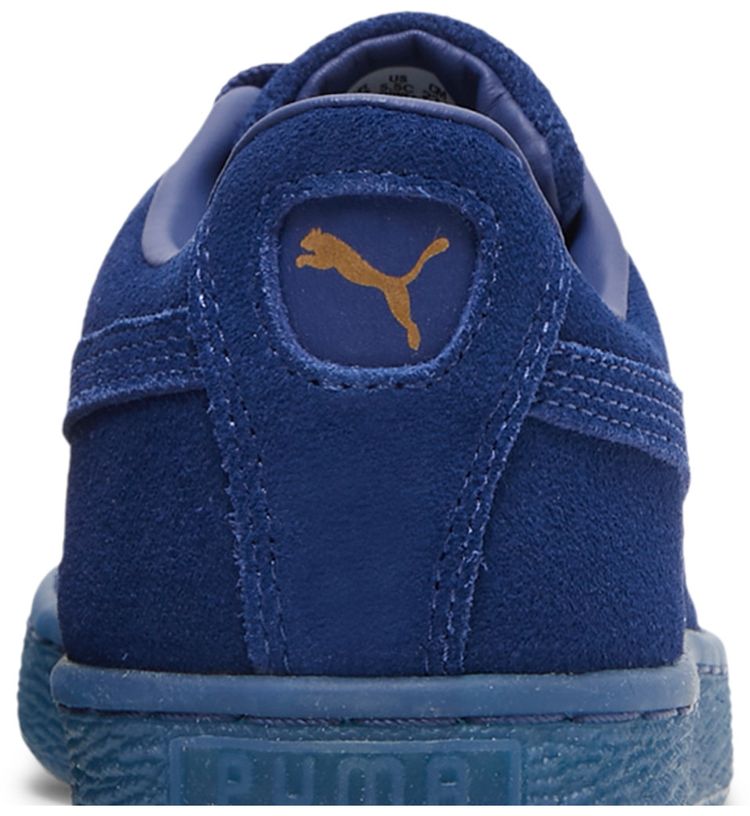 Puma Suede Classic Jr Mono Gold   Elektro Blue