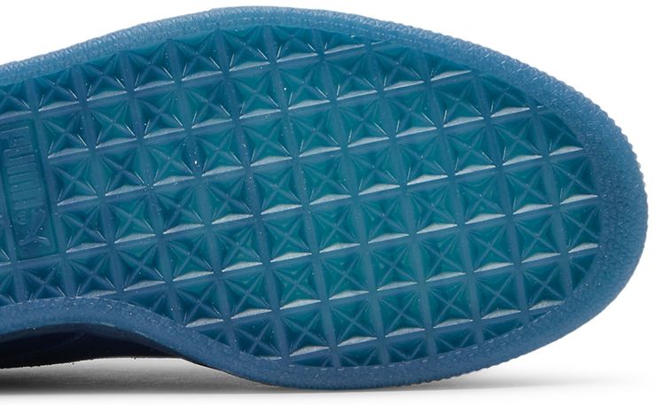 Puma Suede Classic Jr Mono Gold   Elektro Blue