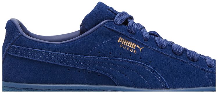 Puma Suede Classic Jr Mono Gold   Elektro Blue