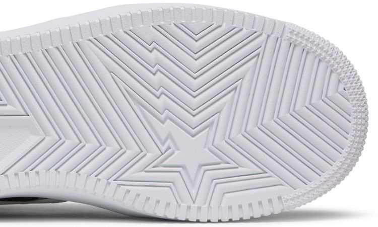 Comme des Garcons x Bapesta Low White Camo