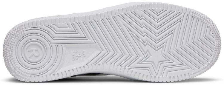 Comme des Garcons x Bapesta Low White Camo