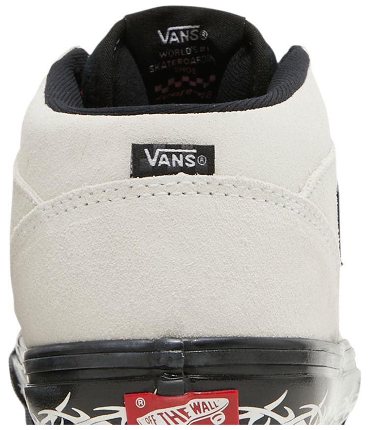 Supreme x Vans Half Cab Barbed Wire   White