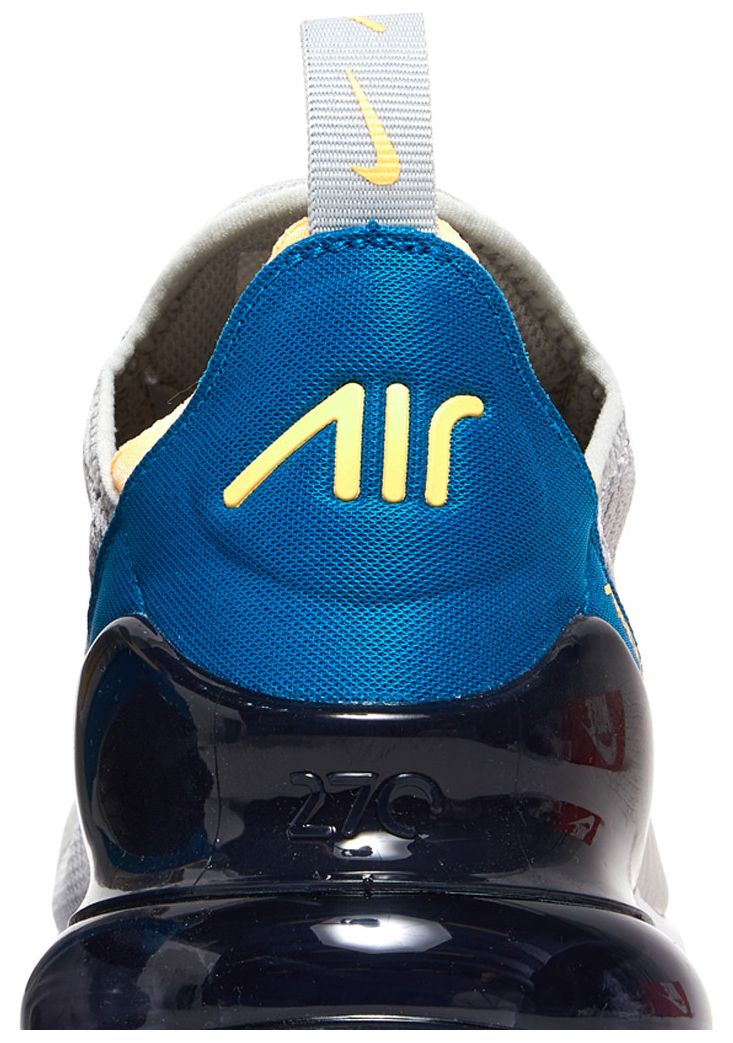 Nike Air Max 270 GS Grey Fog Midnight Navy