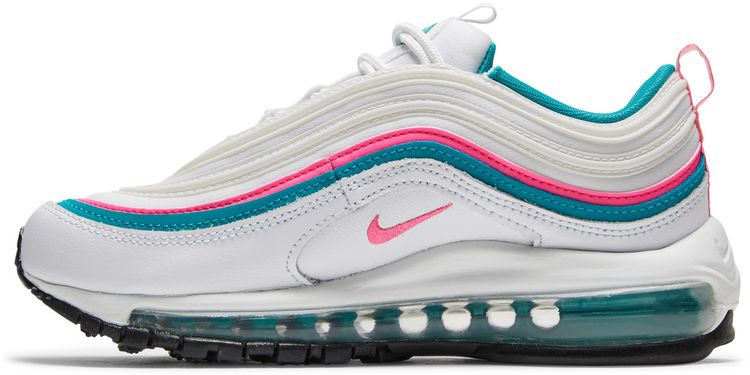 Nike Wmns Air Max 97 White Pink Turbo Green