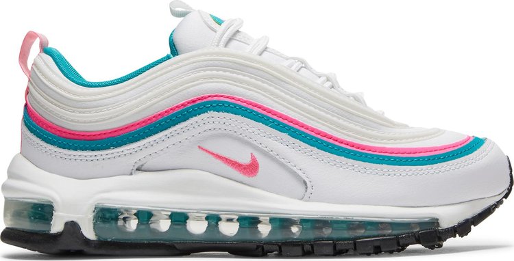 Wmns Air Max 97 'White Pink Turbo Green'