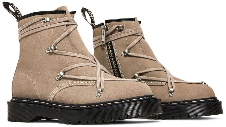 Dr Martens Rick Owens x 1460 Bex Suede Boot Light Taupe