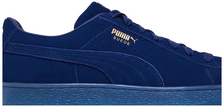 Puma Suede Classic Mono Gold   Elektro Blue