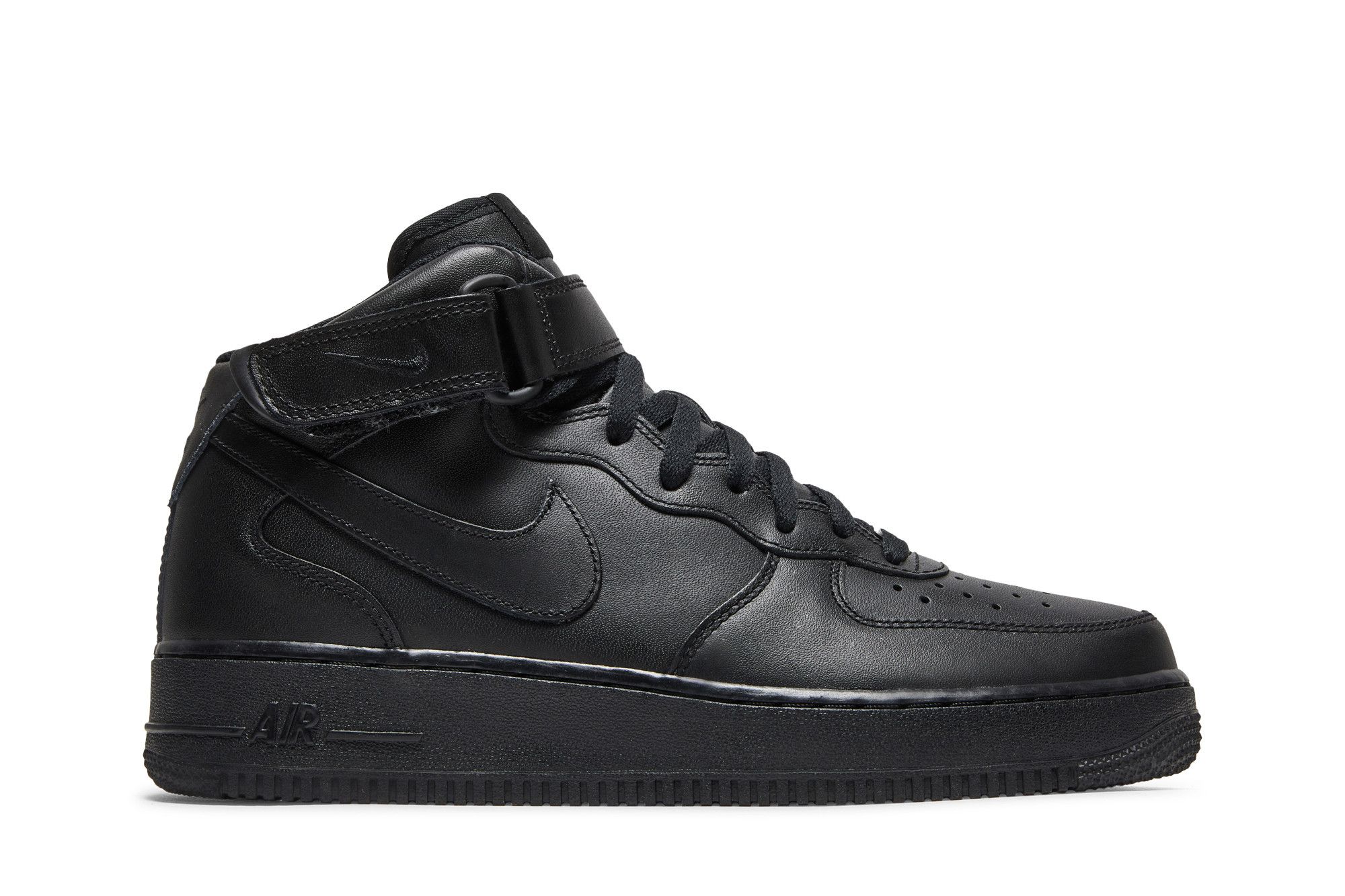 Buy Wmns Air Force 1 07 Mid Black 366731 001 GOAT UK