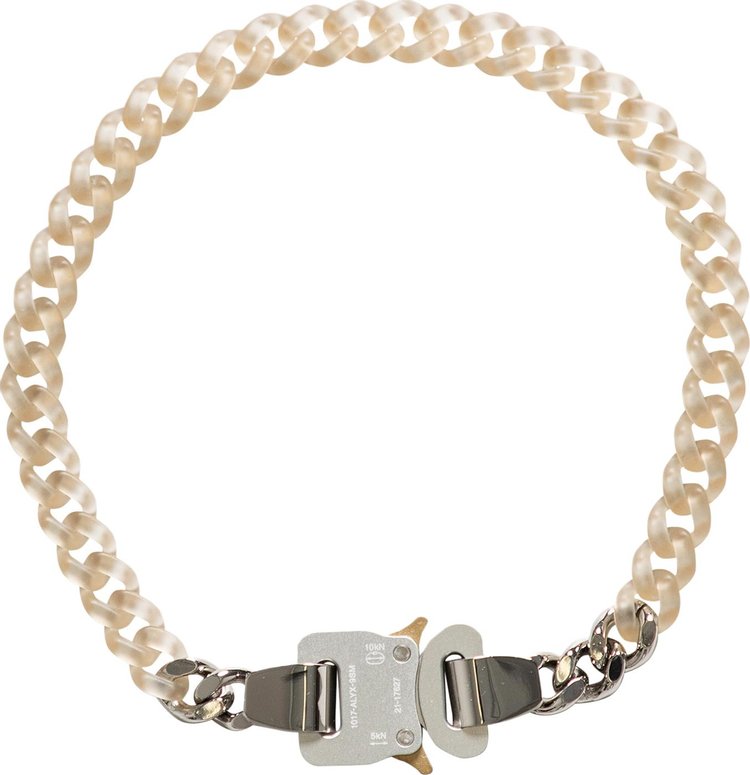 1017 ALYX 9SM Buckle Chain Necklace 'Natural Light'