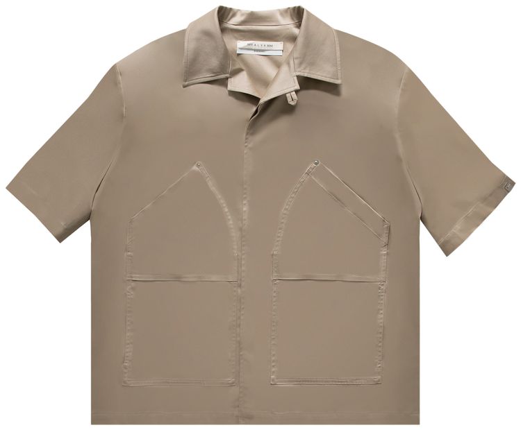 1017 ALYX 9SM Pocket Short Sleeve Shirt Natural