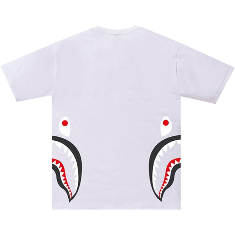 BAPE Side Shark Tee White