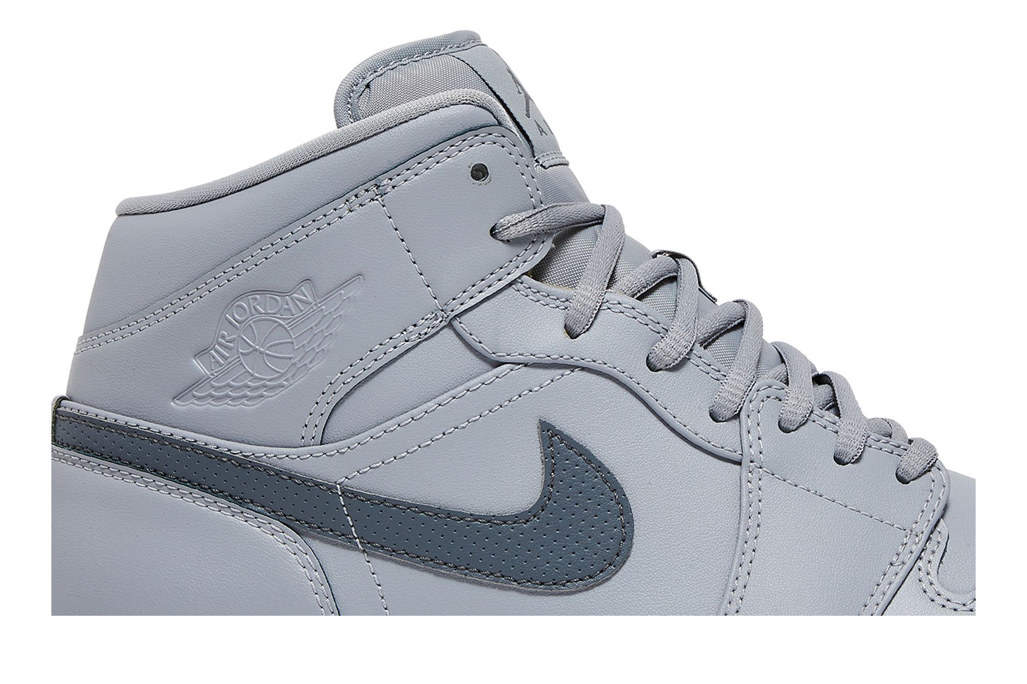 Buy Air Jordan 1 Mid Wolf Grey 554724 033 GOAT