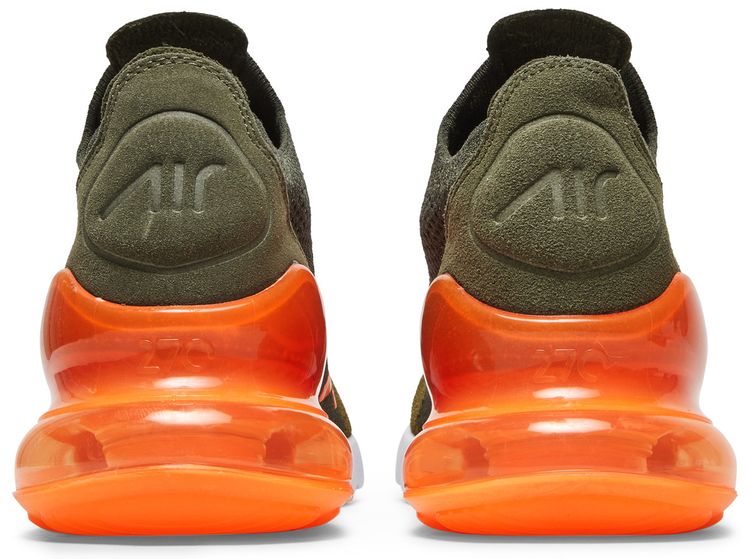 Nike Air Max 270 Flyknit Olive Flak