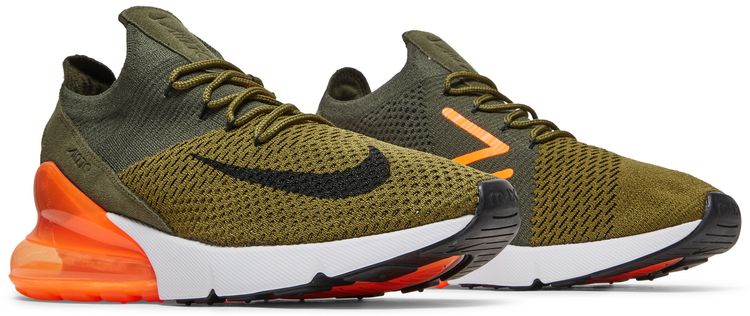 Nike Air Max 270 Flyknit Olive Flak
