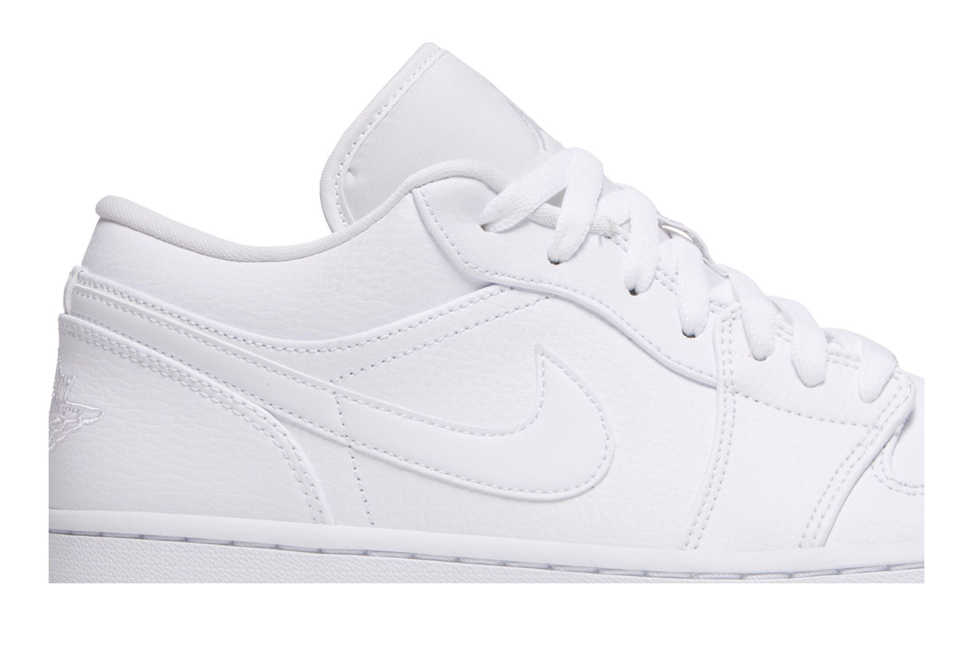Jordan low 1 white best sale