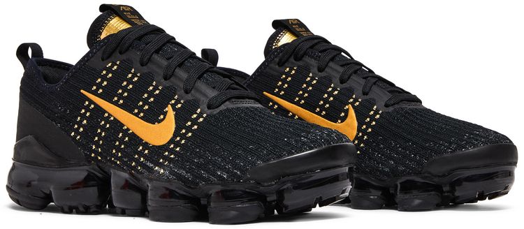 Nike Air VaporMax Flyknit 3 GS Black Gold