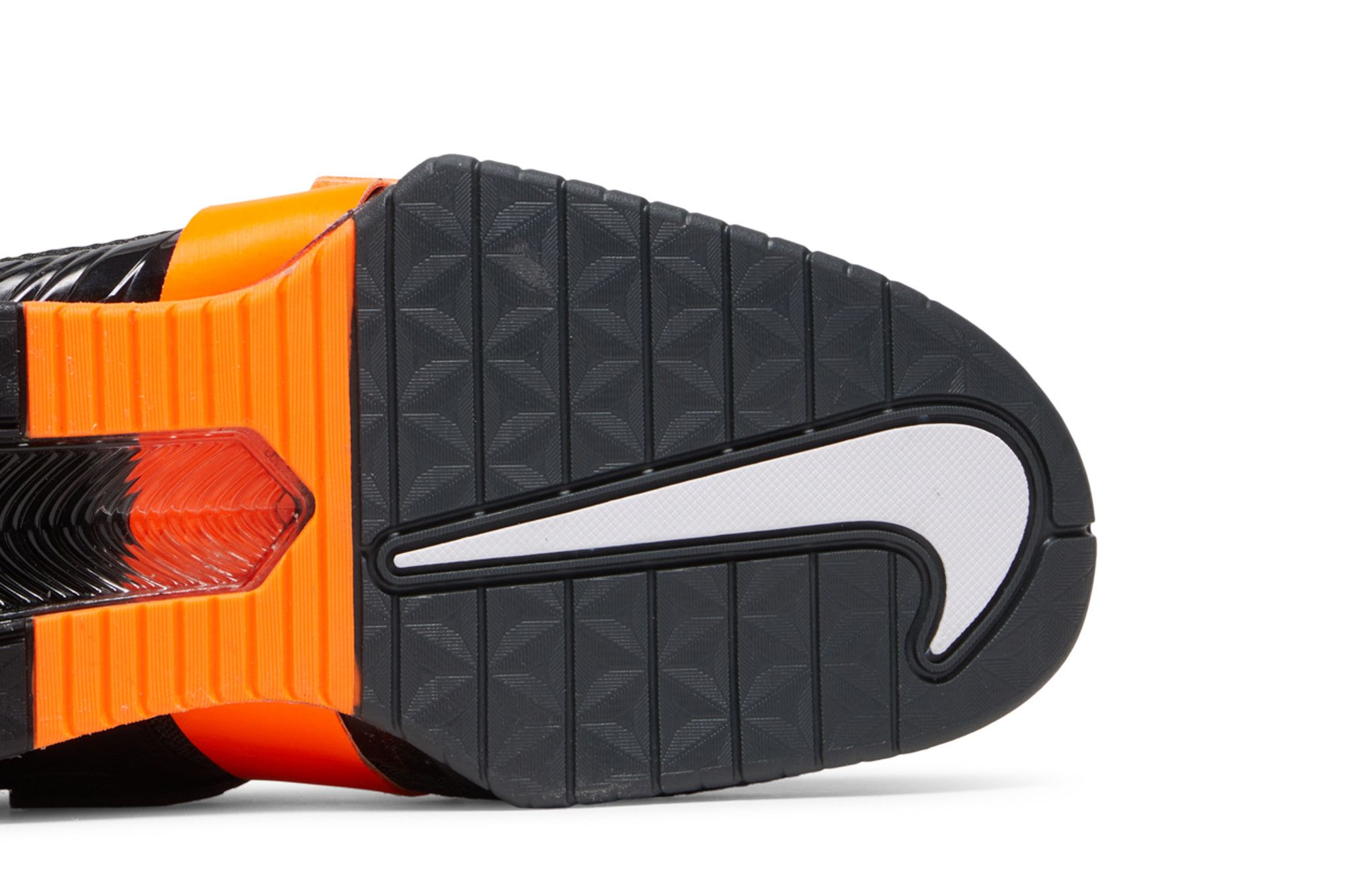 nike romaleos 4 black and orange