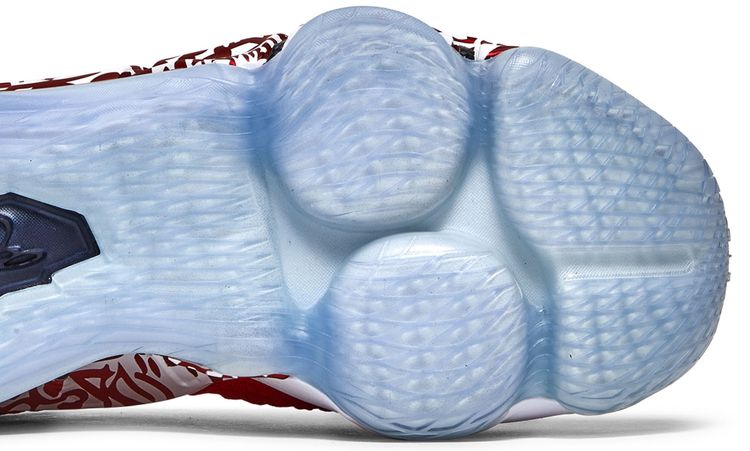 Nike LeBron 17 EP LeBron 4 Red Graffiti