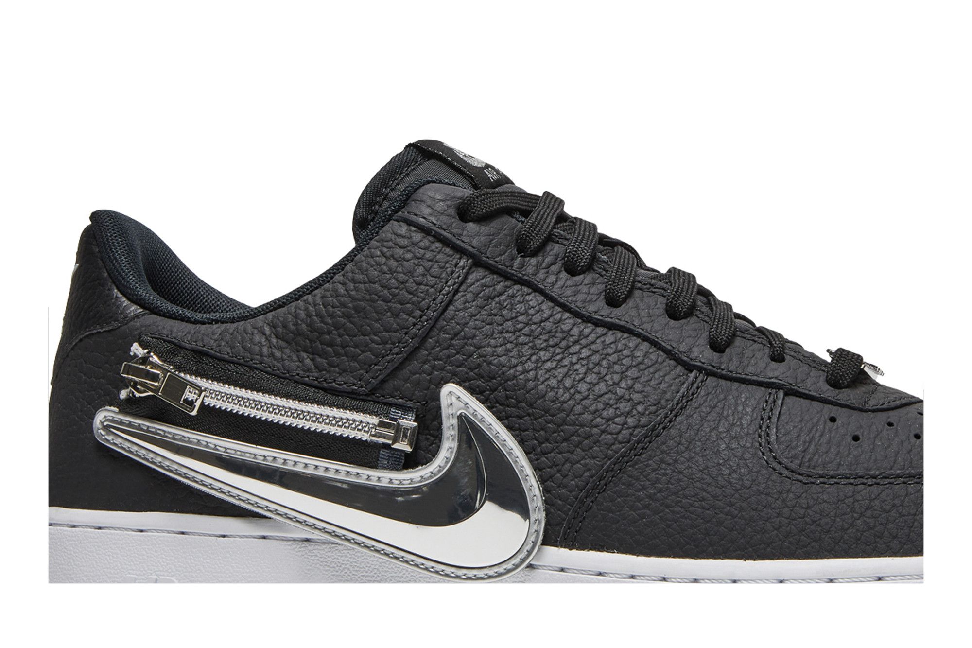 Buy Air Force 1 07 Premium Silver Swoosh CW6558 001 GOAT